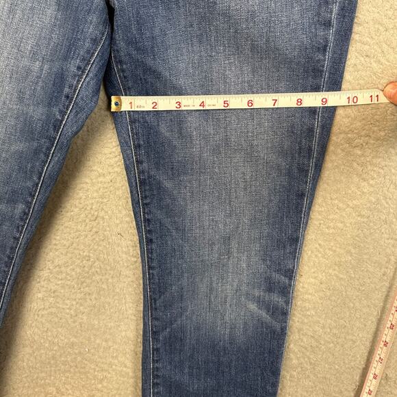 Madewell Jeans The Perfect Vintage Crop Jean Medium Wash Size 27 Elevated Basic - Picture 5 of 10